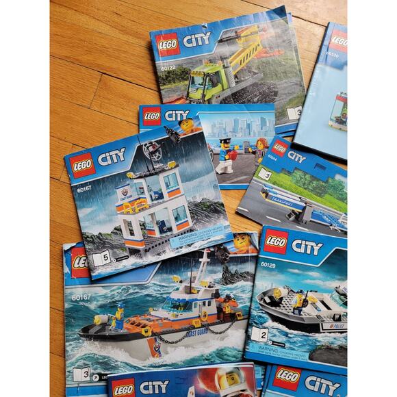 Lot of 20 LEGO CITY Instructions Booklets Manuals Directions READ - Picture 6 of 7